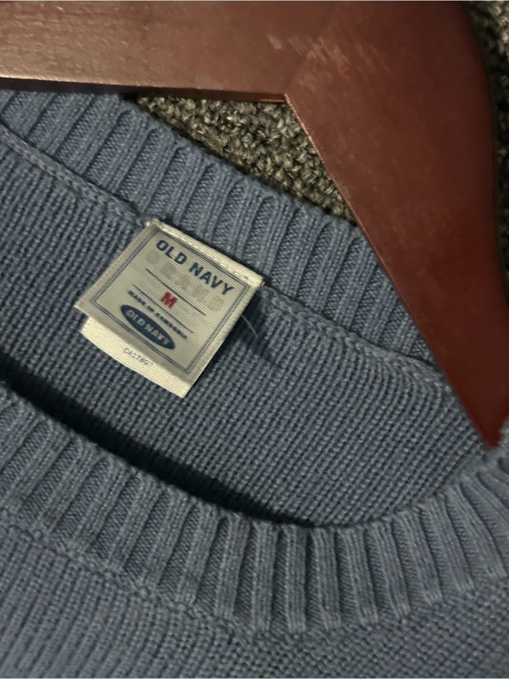 Old Navy blue knit - Picture 3 of 3